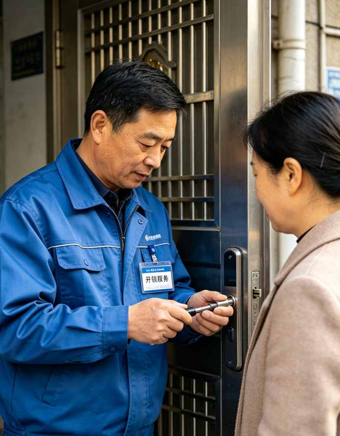 西城区老小区防盗门该不该换怎么选 陶然亭居民必看 C级锁芯选购攻略